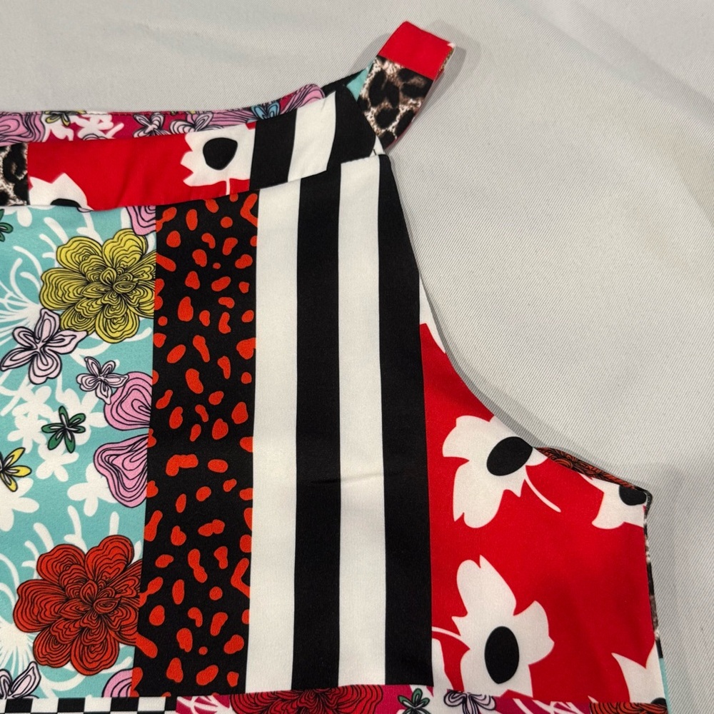 Isle By Melis Kozan Multicolor Patchwork Tiered R… - image 6